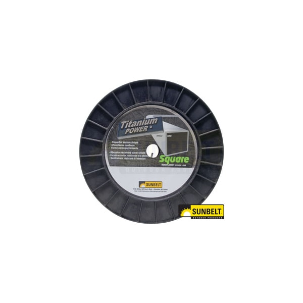 Titanium Power Trimmer Line, .095" square 6.25" x6.25" x6.25"
